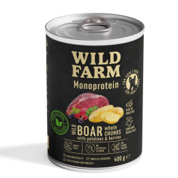 WILD FARM Monoprotein / Wild Boar - Dziczyzna 400g